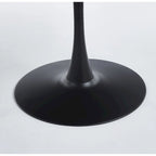 Table moderne avec plateau en MDF et pieds en métal pour les cuisines de petits espaces, utilisation multifonctionnelle et salon