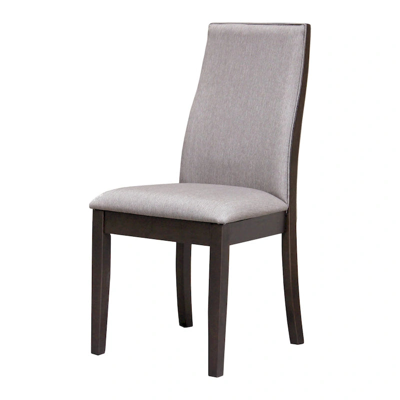 Chaises de salle à manger Charleston rembourrées à dossier plein (lot de 6)