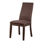 Chaises de salle à manger rembourrées en bois massif (lot de 6)