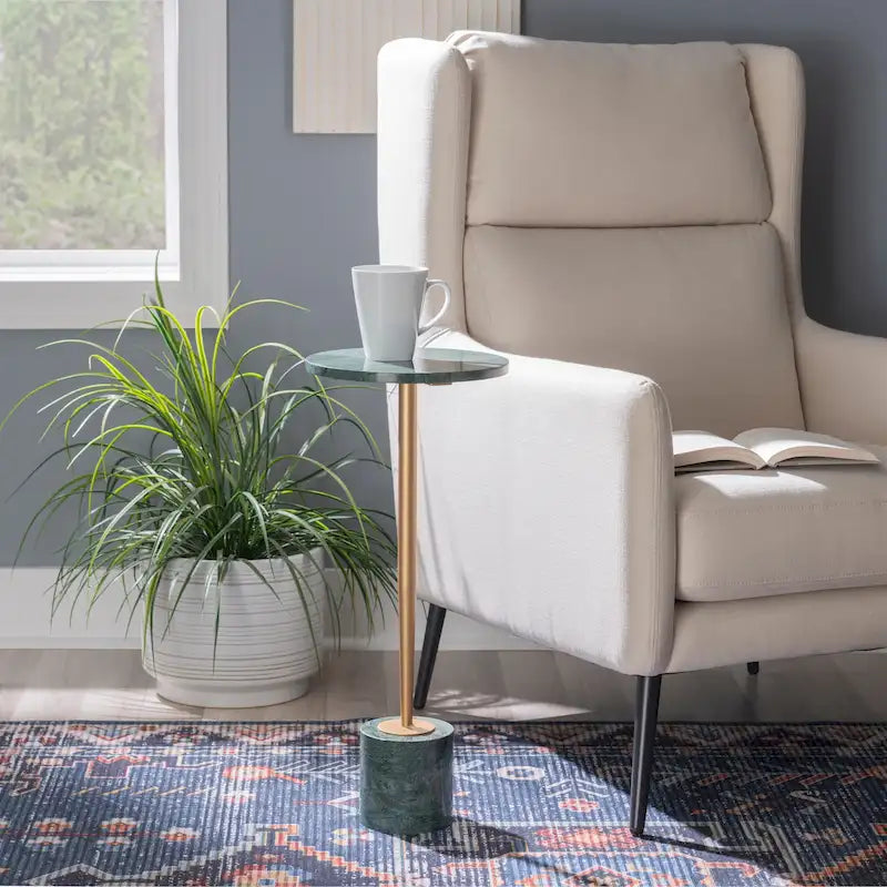 Table d'appoint en marbre