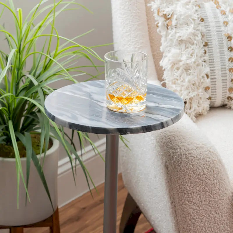 Table d'appoint en marbre