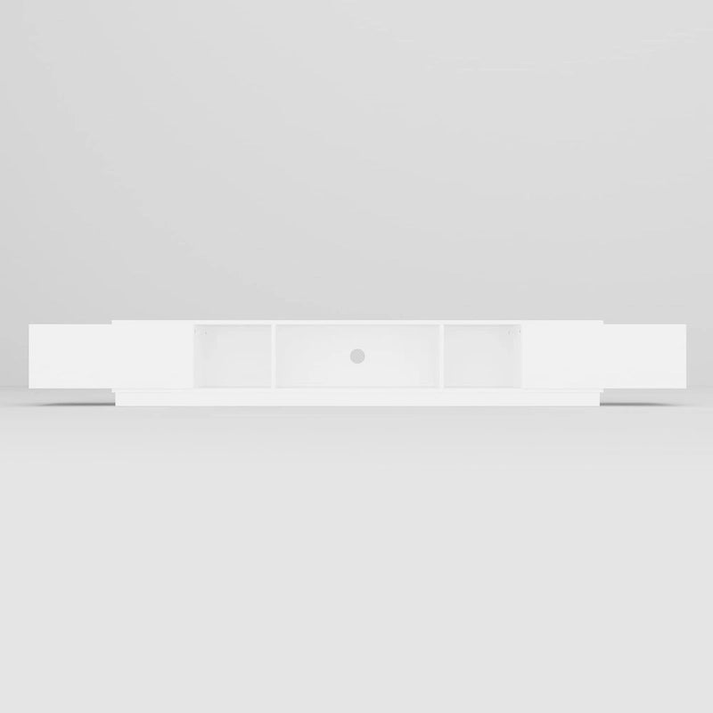 Meuble TV pour 90 pouces, Meuble TV multimédia, Console multimédia pour centre de divertissement