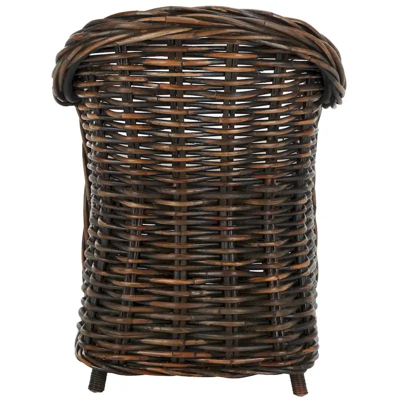 Fauteuil de club en rotin naturel - 27,5 x 27,5 x 35,5 - 28Lx28Px36H