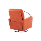 Fauteuil inclinable électrique pivotant à 270 degrés avec support de téléphone